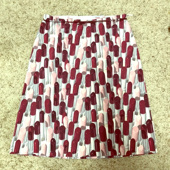Prada Dresses & Skirts - SS 2001 Prada lips lipstick skirt iconic 42